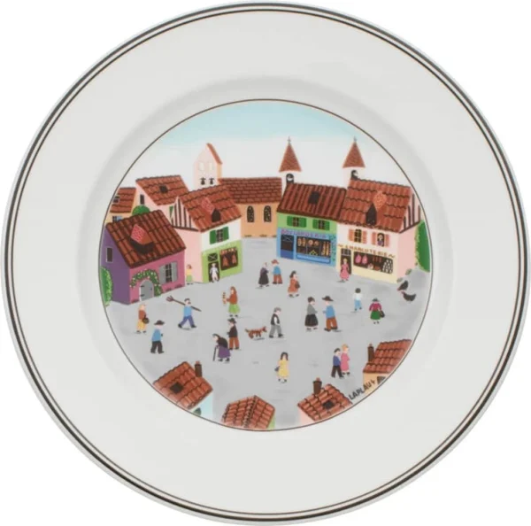 Villeroy & Boch Assiette Plate Village Design Naif REMISE allant jusqu. 1