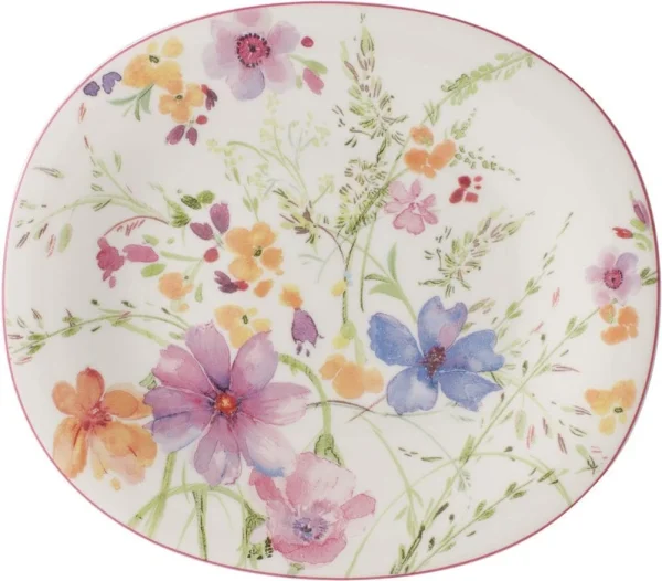 Villeroy & Boch Assiette à Déjeuner Ovale Mariefleur Basic à prix très bas 3