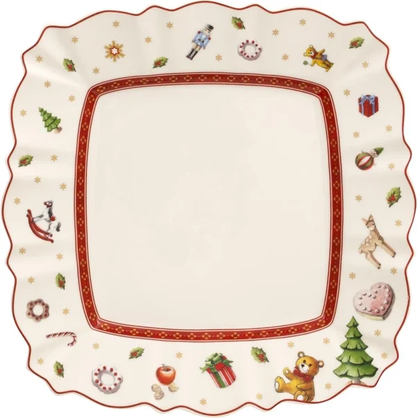 Villeroy & Boch Assiette à Déjeuner Carrée Toy’s Delight grossiste 1