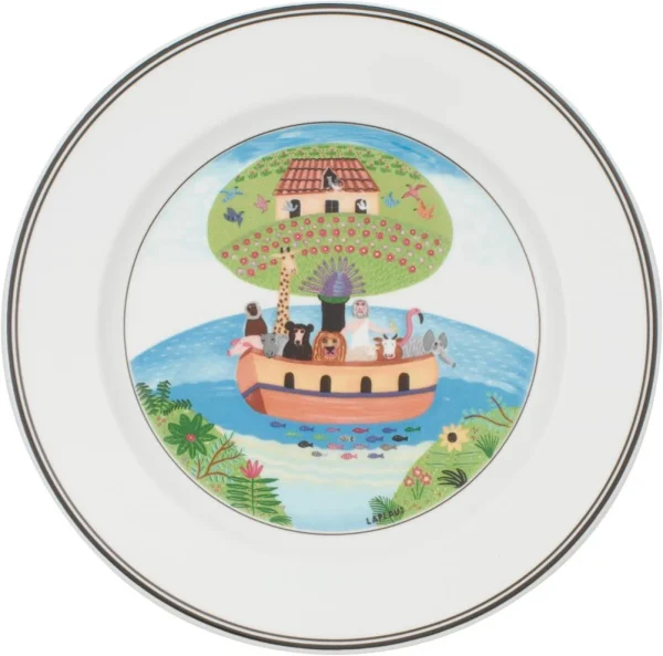 Villeroy & Boch Assiette à Déjeuner Arche De Noé Design Naif Les achats en ligne 1