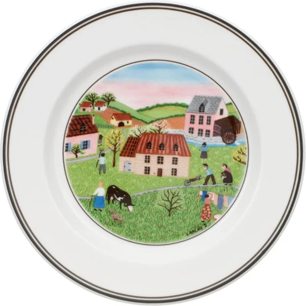 soldes en ligne Villeroy & Boch Assiette à Pain Mühle Design Naif 1