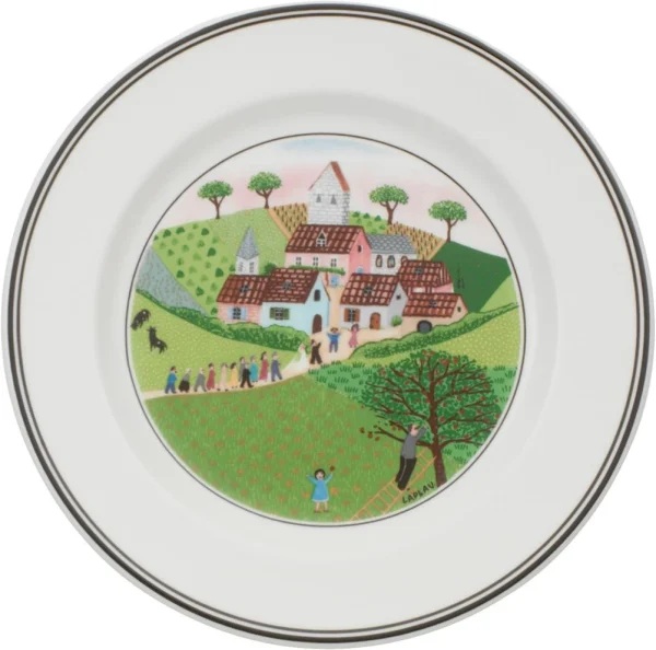 Villeroy & Boch Assiette à Pain Mariage Design Naif guranteed de qualité 1