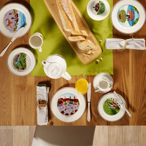 Villeroy & Boch Assiette à Pain Mariage Design Naif guranteed de qualité 4