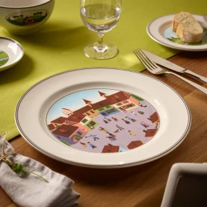 Villeroy & Boch Assiette Plate Village Design Naif REMISE allant jusqu. 6