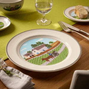 marques pas cher Villeroy & Boch Assiette Plate Bauer Design Naif 9