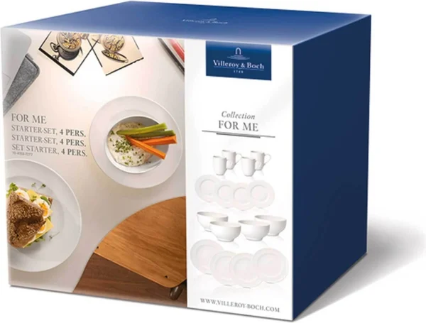 solde en ligne Villeroy & Boch Kit De Démarrage 4 Pers. For Me 7