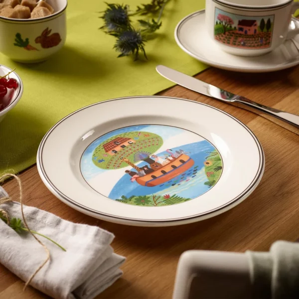 Villeroy & Boch Assiette à Déjeuner Arche De Noé Design Naif Les achats en ligne 4