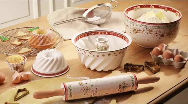 Pas Cher soldes France Villeroy & Boch Assiette Plate, Étoile Filante Winter Bakery Delight 3